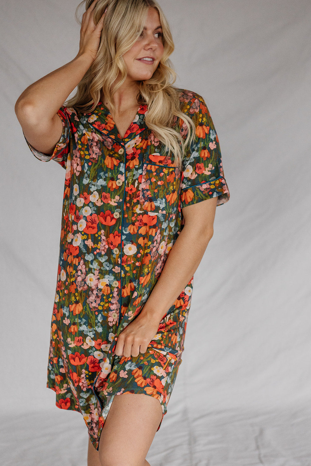 DREAM DRESS | Green Water Color Floral