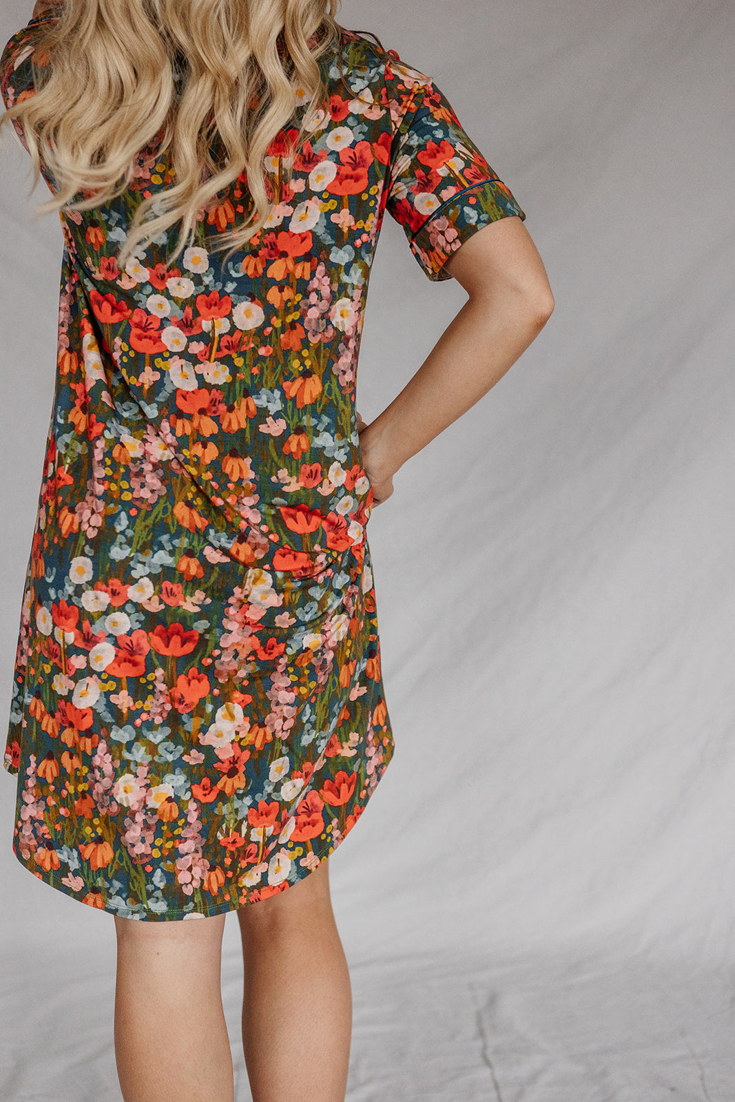 DREAM DRESS | Green Water Color Floral
