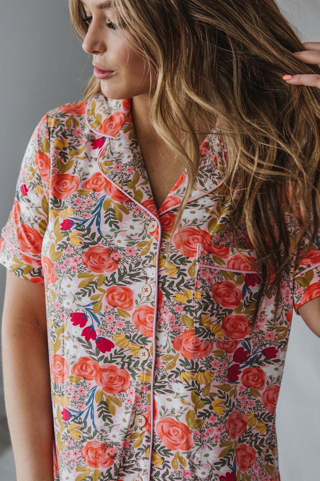 DREAM DRESS |Coral Floral-Final Sale