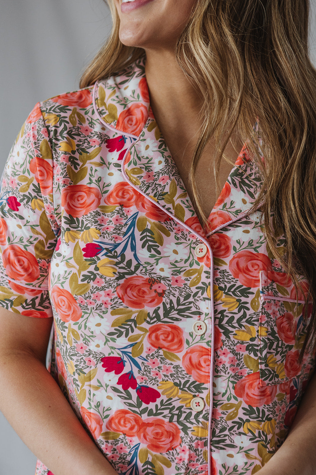 DREAM DRESS |Coral Floral-Final Sale