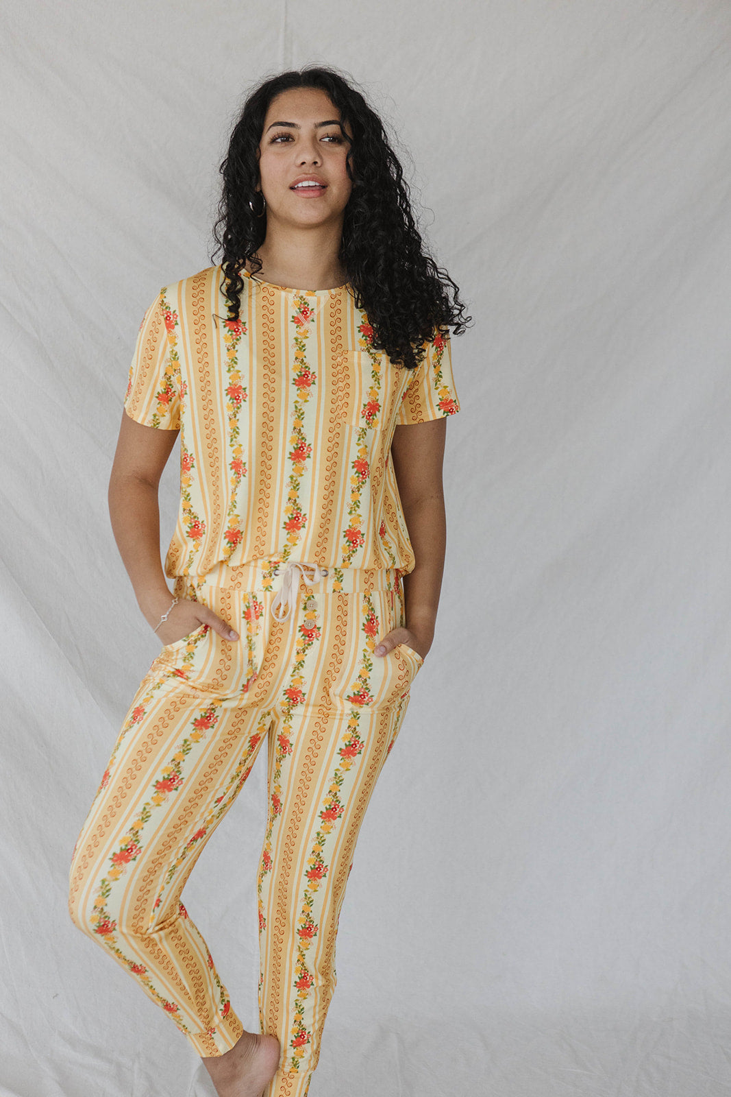 JAM PANTS SET - Faye Floral
