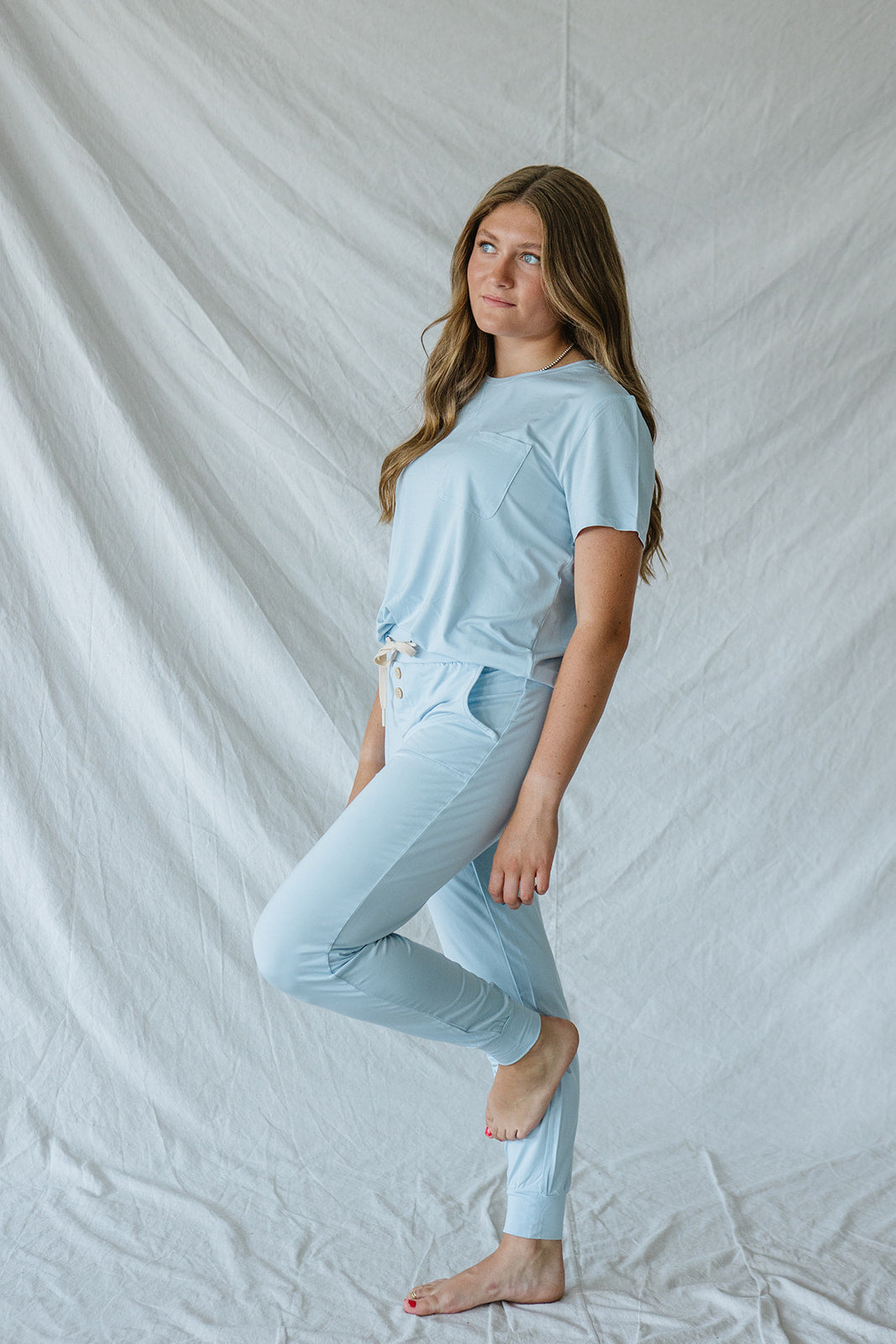 JAM PANTS SET | Ice Blue