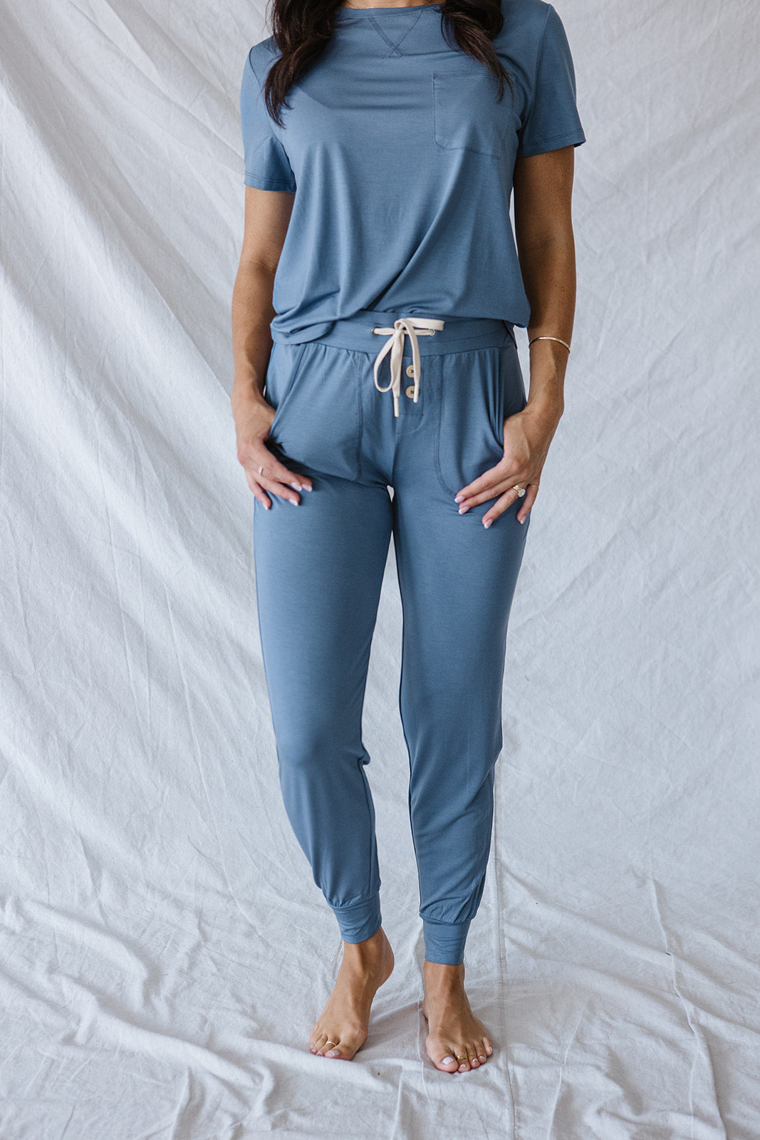 JAM PANTS SET |Blue Horizon