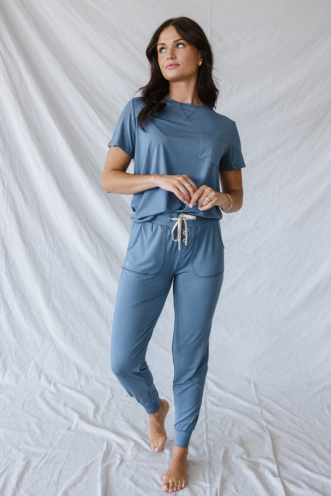 JAM PANTS SET |Blue Horizon