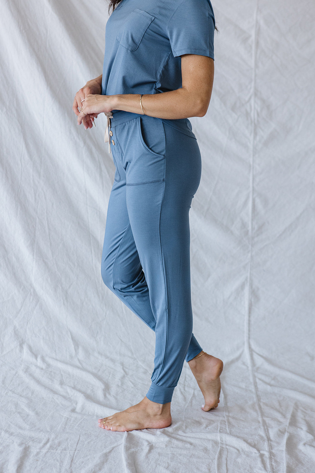 JAM PANTS SET |Blue Horizon