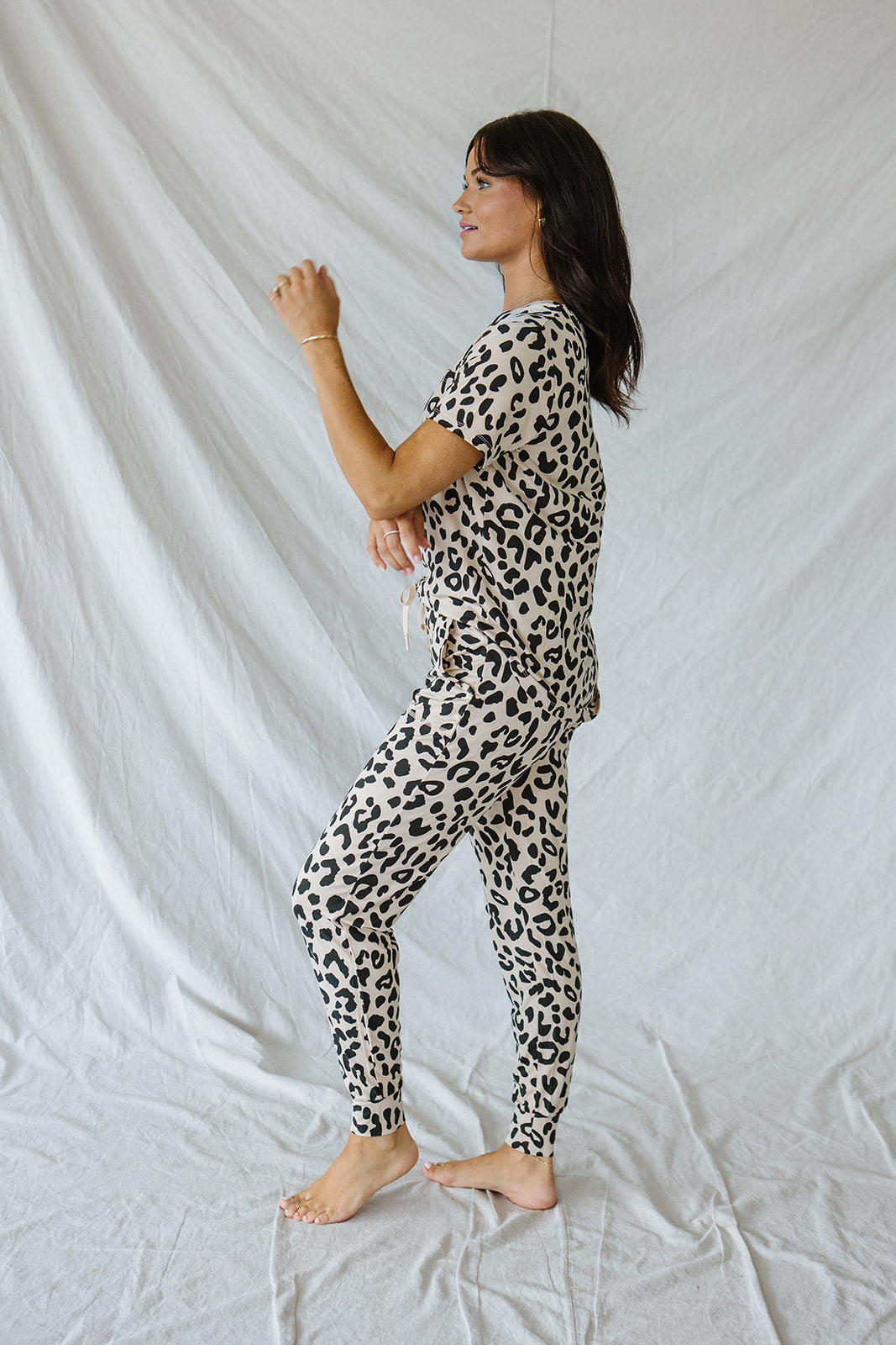JAM PANTS SET | Leopard