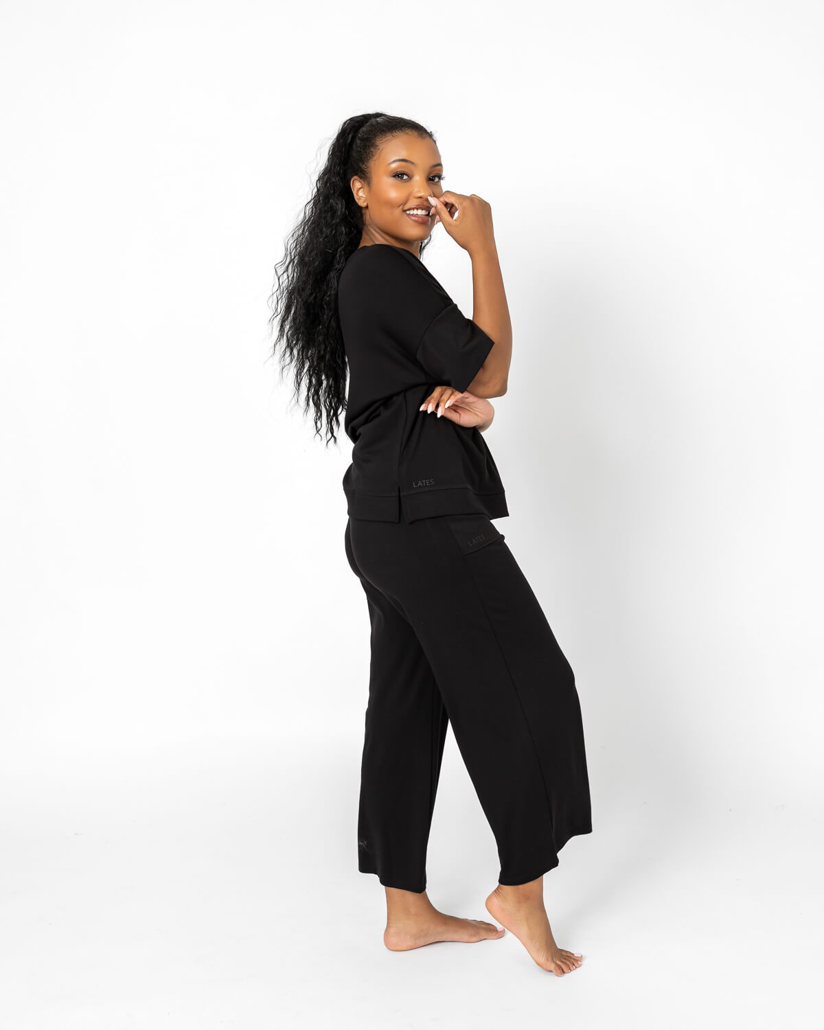 Loungewear Set in Black