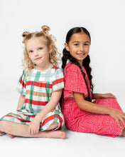 LITTLE LATES DRESS | Winter Checkered
