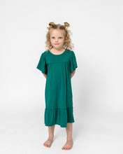 LITTLE LATES DRESS | Jeweled Green