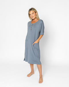 ALWAYS DRESS | Slate Blue