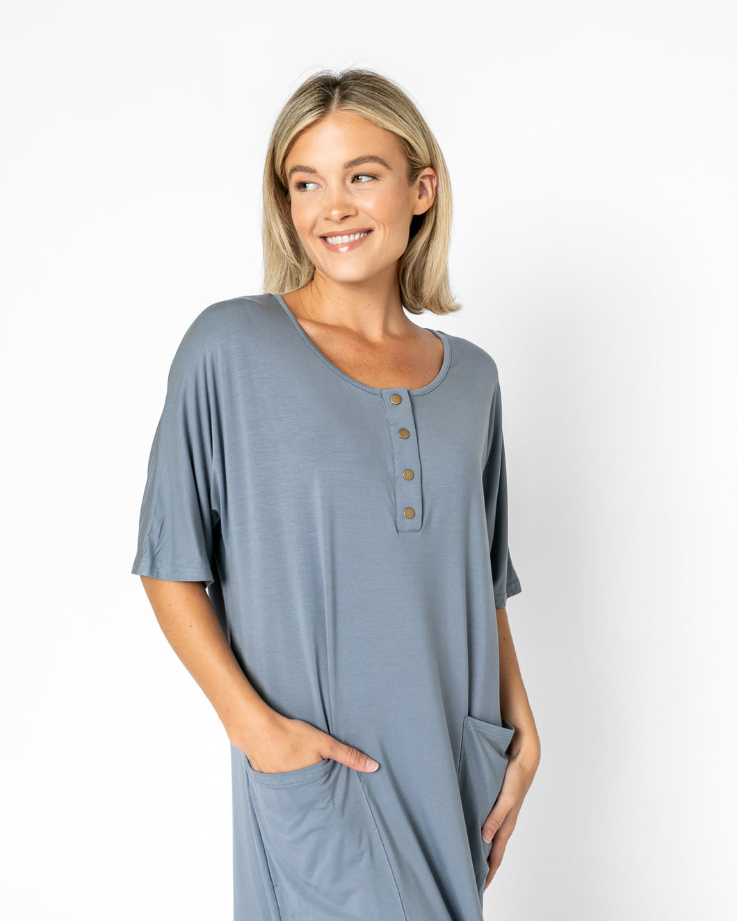 ALWAYS DRESS | Slate Blue
