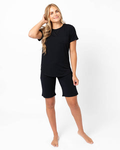JAM SHORTS SET | Black Final Sale