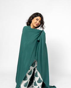 ADULT SWADDLE | Bistro Green