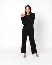 PRIME LOUNGE SET | Black Long Sleeve FINAL SALE