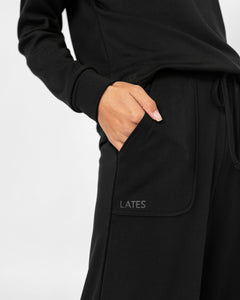 PRIME LOUNGE SET | Black Long Sleeve FINAL SALE