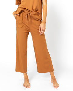 PRIME LOUNGE SET | Cashew Short Sleeve