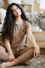 JAM PANTS SET  | Cheetah Spots Short Sleeve