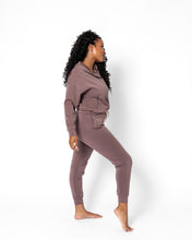 LUXE HOODIE SWEATSUIT | Peppercorn