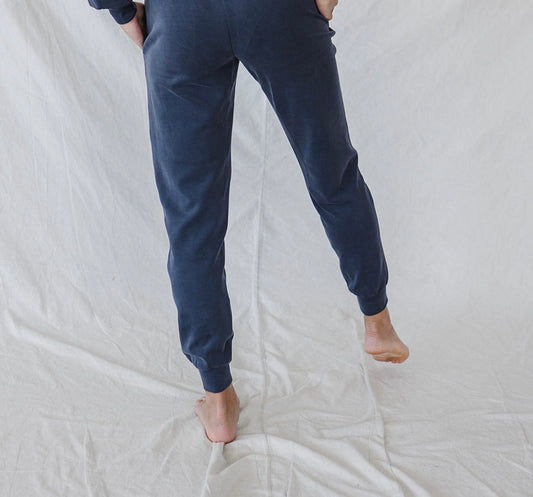 Jet-Setter Jogger Set Short Sleeve | Navy