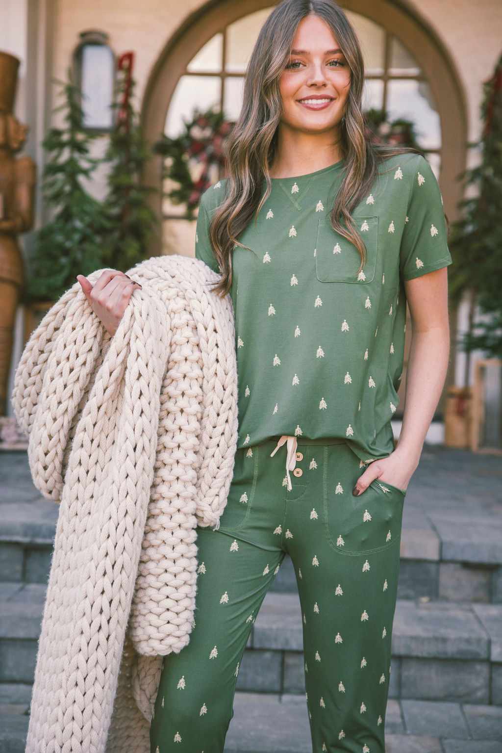 JAM PANTS SET  - Winter Pines