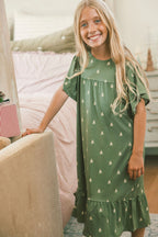 Little Lates Dress | Winter Pines