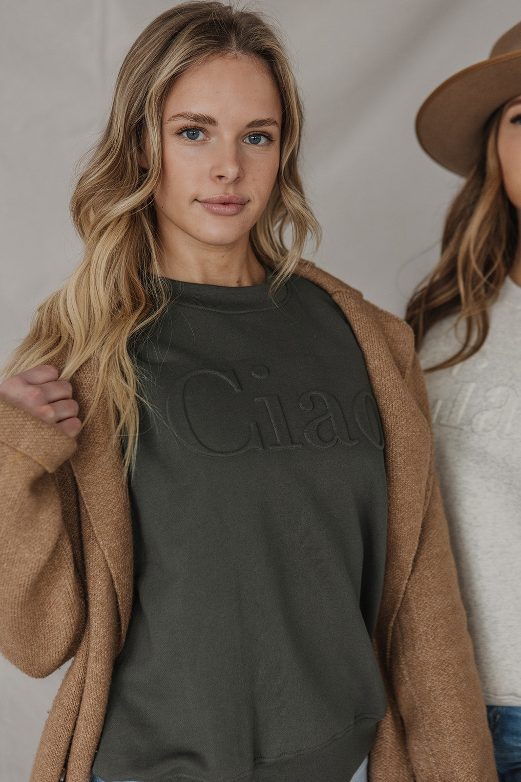 Ciao Sweatshirt| Sage