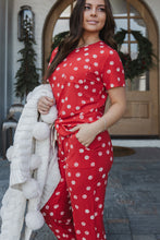 JAM PANTS SET | Goji Berry Dot Short Sleeve