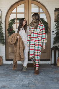 JAM PANTS SET | Winter Checkered Long Sleeve