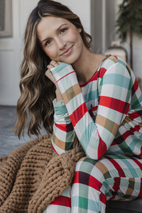 JAM PANTS SET | Winter Checkered Long Sleeve