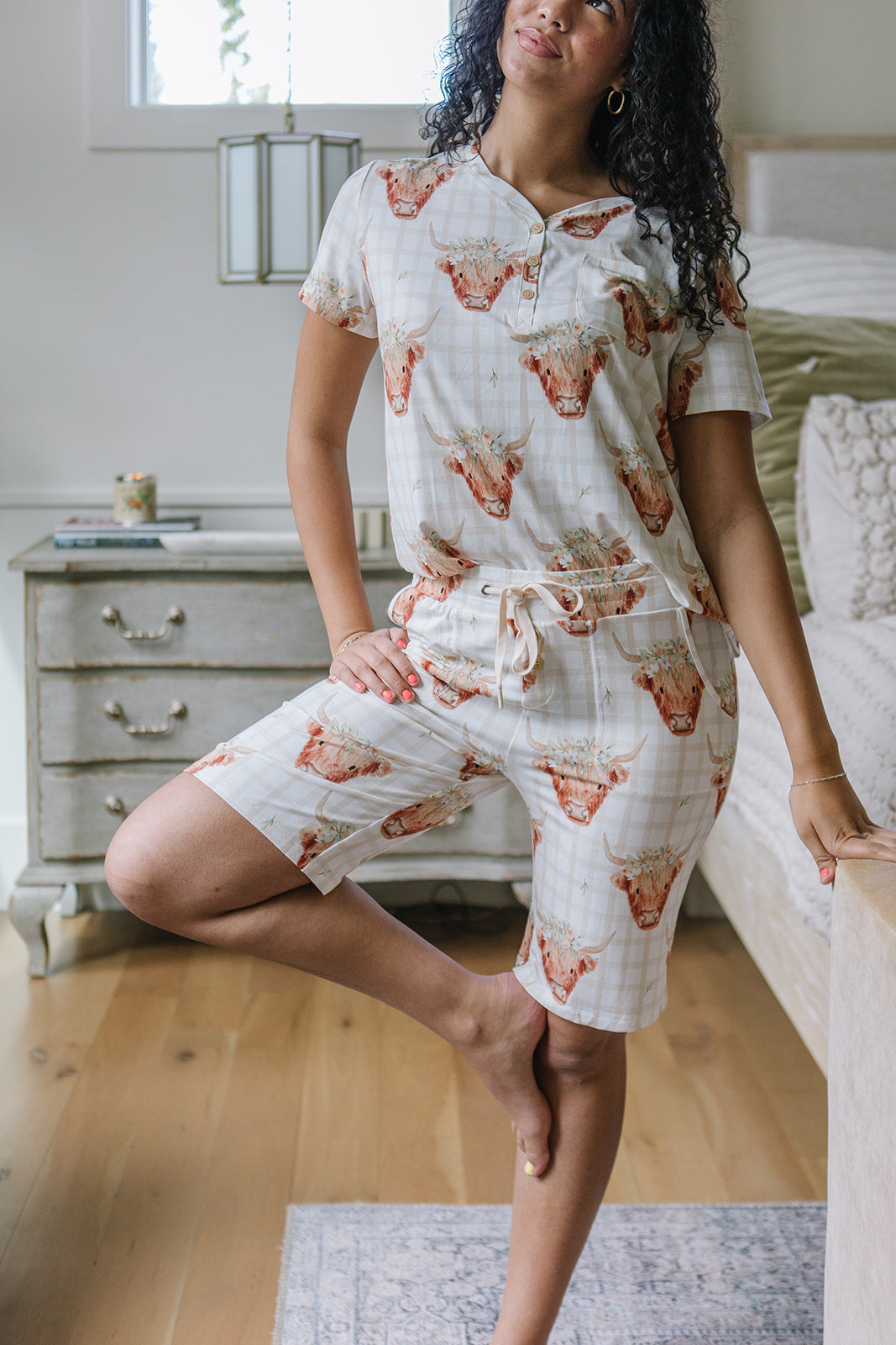 JAM SHORTS  HENLEY SET | Highland Herd