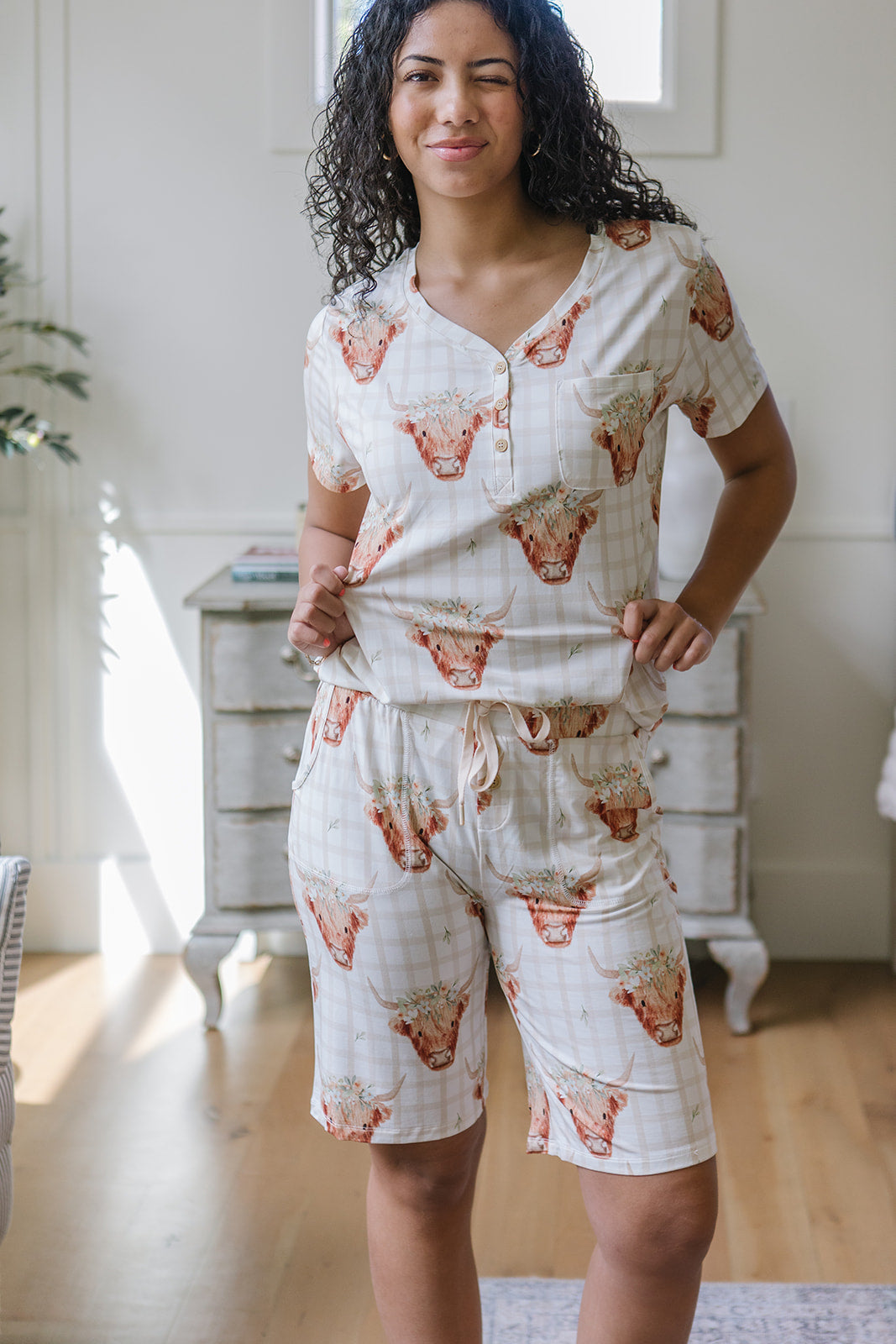JAM SHORTS  HENLEY SET | Highland Herd