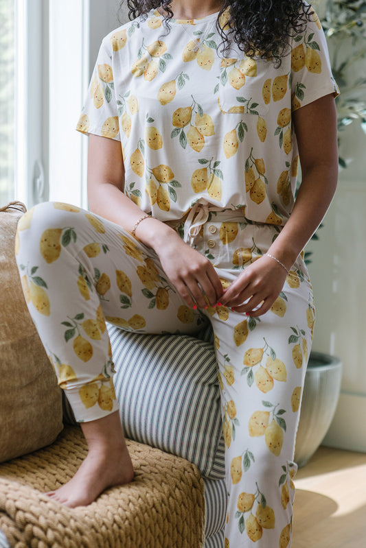 JAM PANTS SET  | Citrus Smiles