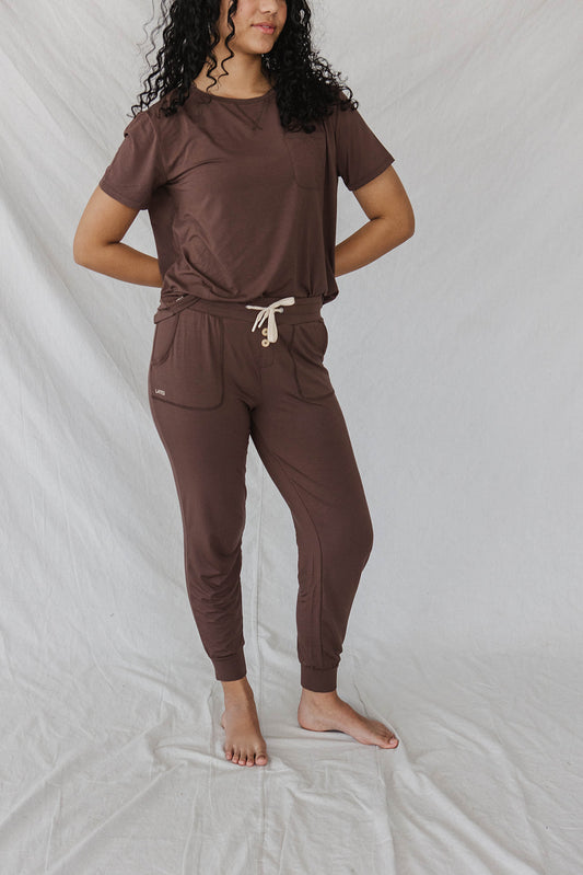 JAM PANTS SET  | Cafe Espresso
