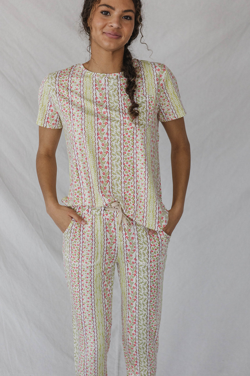 JAM PANTS SET  |Emma Floral