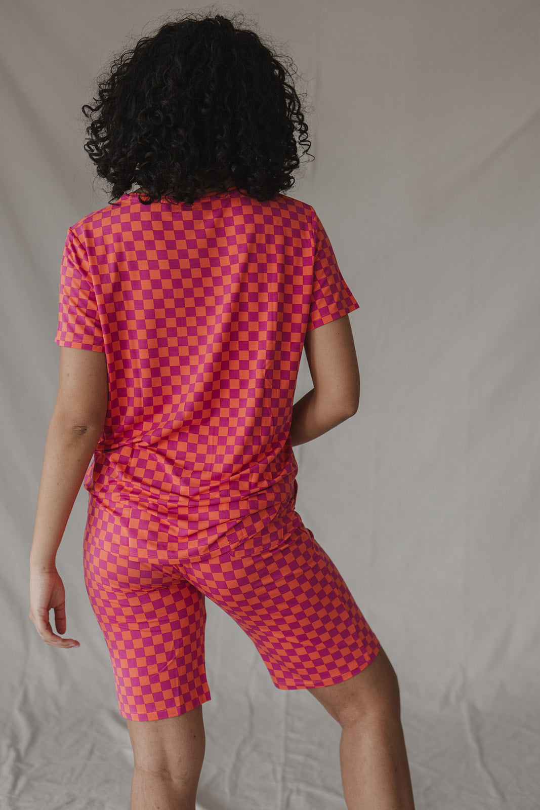 JAM SHORTS SET |Vibrant Checkered