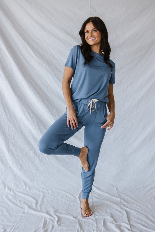 JAM PANTS SET  |Blue Horizon