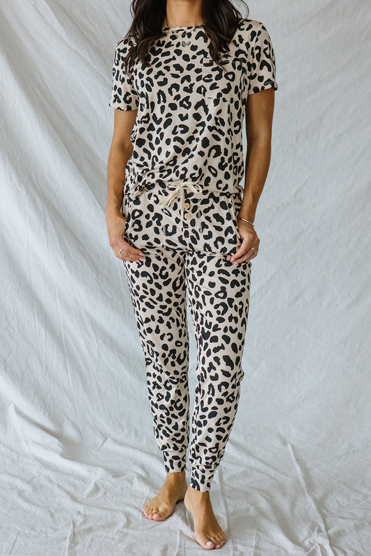 JAM PANTS SET | Leopard