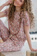 JAM PANTS SET  | Vintage Pink Floral
