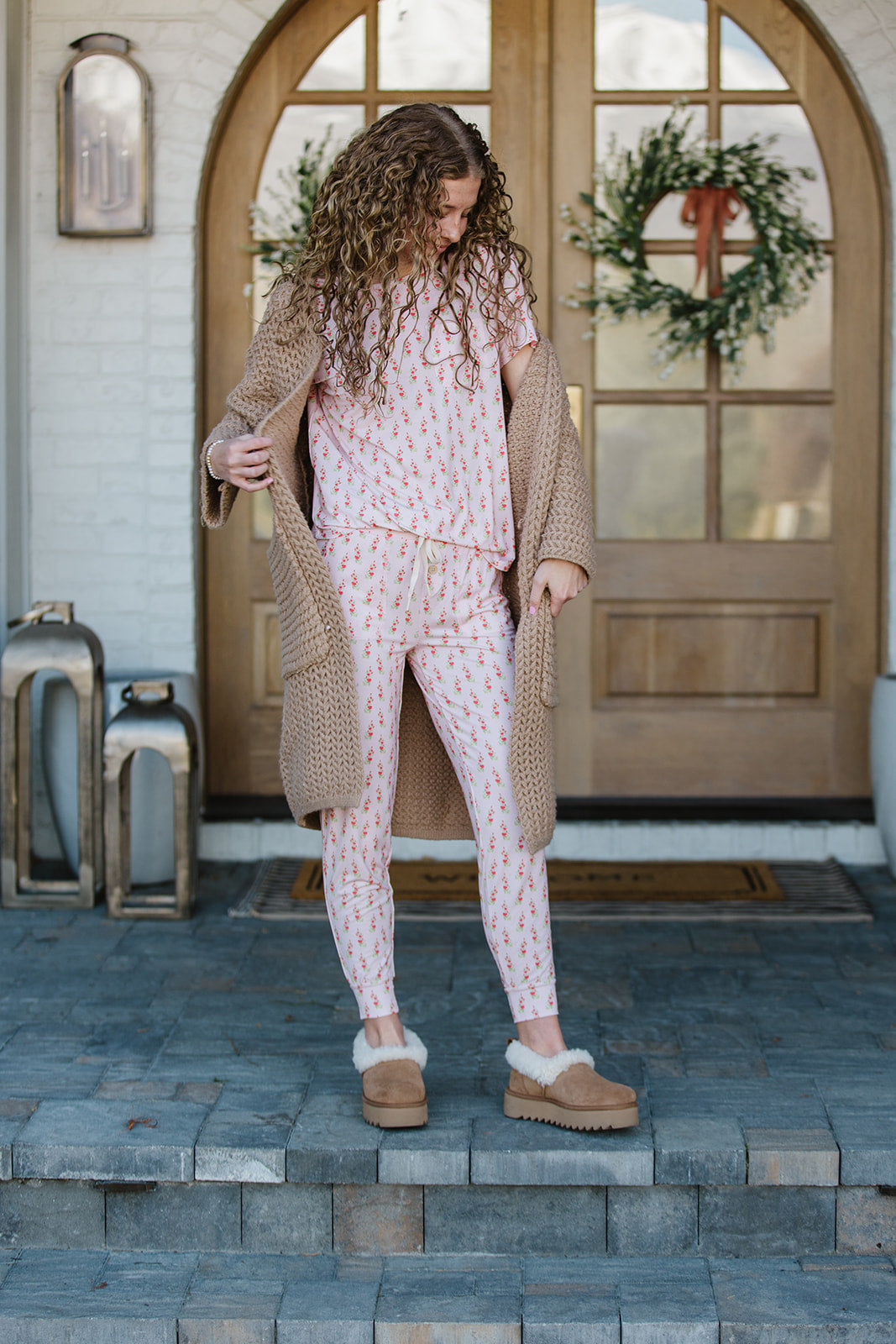 JAM PANTS SET  | Dainty Pink Rose
