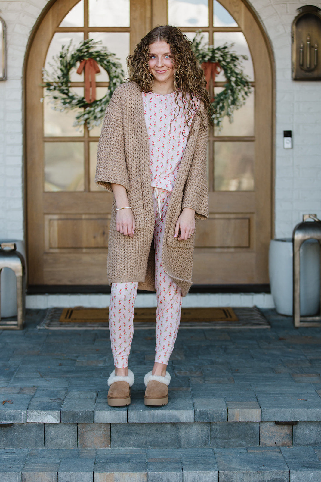 JAM PANTS SET  | Dainty Pink Rose