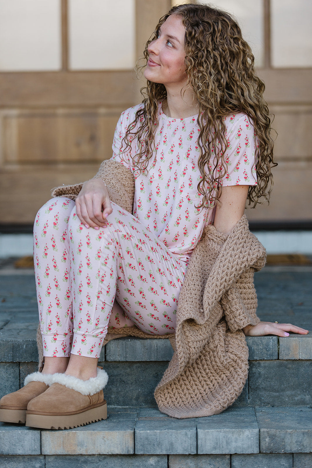 JAM PANTS SET  | Dainty Pink Rose
