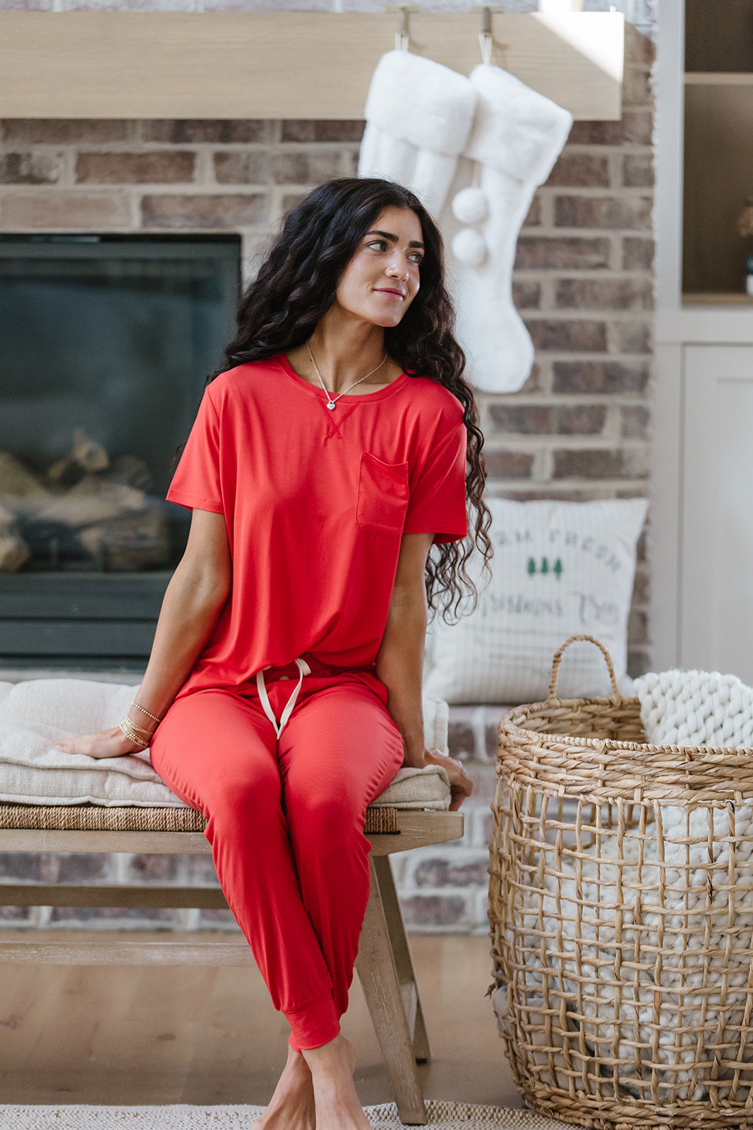 JAM PANTS SET  | True Red