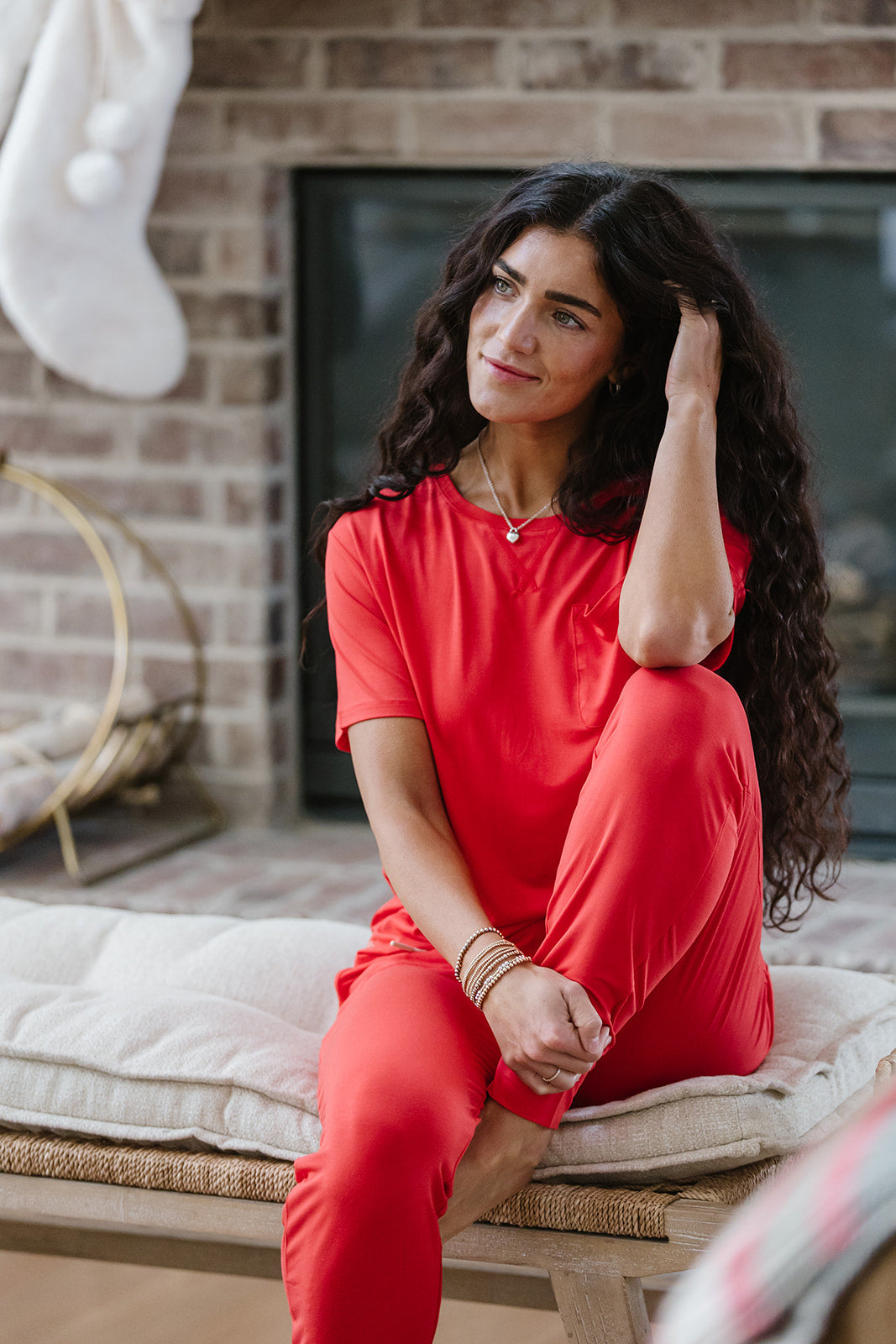 JAM PANTS SET  | True Red