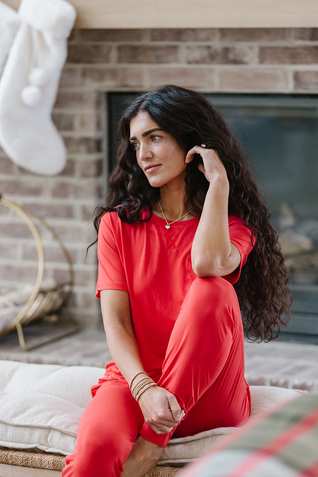 JAM PANTS SET  | True Red