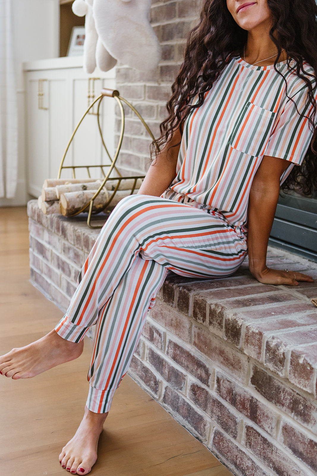 JAM PANTS SET  | Holiday Edit Stripe