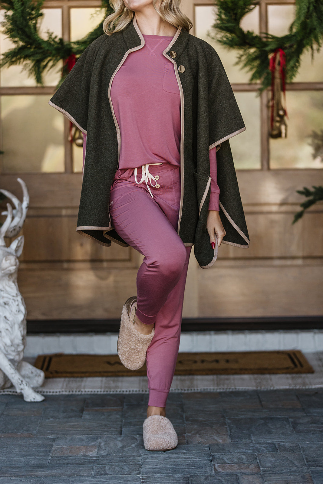 Jam PANTS SET LONG SLEEVE | Rose