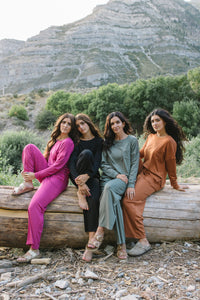 PRIME LOUNGE SET | Black Long Sleeve FINAL SALE