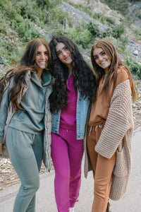 LUXE HOODIE SWEATSUIT | Cactus Flower