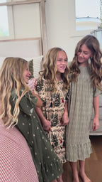 Little Lates Dress | Winter Pines