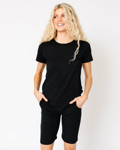 JAM SHORTS SET | Black Final Sale